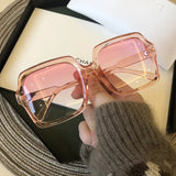 Oversized Square Women Sunglasses