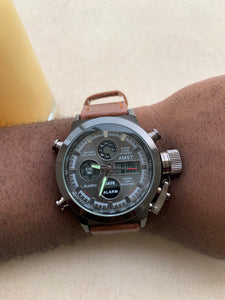 AMST LEATHER WATCH